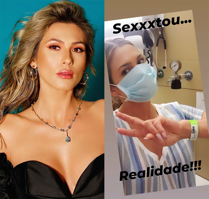 Lívia Andrade é diagnosticada com coronavírus após testar negativo para a doença pelo menos três vezes na mesma semana: <I>- A coisa está bem pior do que no começo</I>