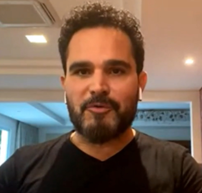 Luciano Camargo abre o coração ao falar do pai e revela: <i>A Covid tirou o último abraço que poderia dar!</i>