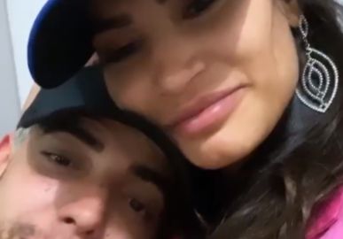 Lucas Maciel e Raíssa se encontram pela primeira vez após confinamento em <I>A Fazenda 12</i>