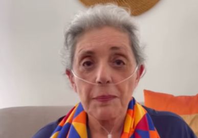 Após alta médica, Leda Nagle aparece em vídeo agradecendo o apoio dos médicos e rasga elogios para o filho, Duda Nagle