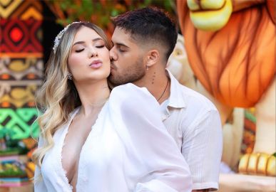 Virginia Fonseca se declara após descobrir o sexo do bebê que espera com Zé Felipe: <I>Sempre soube que seria você</I>