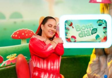 Após queda de cavalo e cirurgia, Silvia Abravanel volta a apresentar o <i>Bom Dia & Cia</i> ao vivo