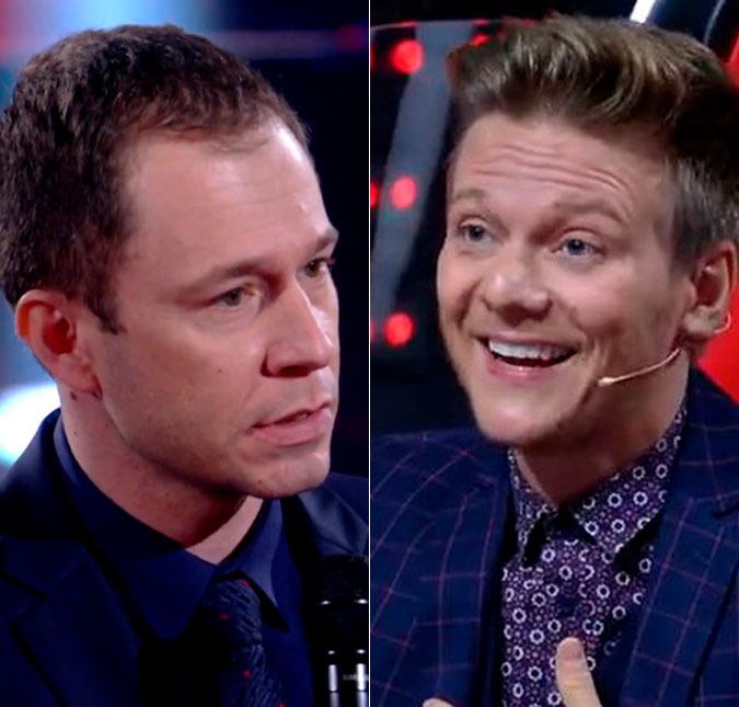 Michel Teló convida participante do <i>The Voice</i> para dueto e Tiago Leifert confunde nome e pede ajuda para ex-<i>BBB</i>