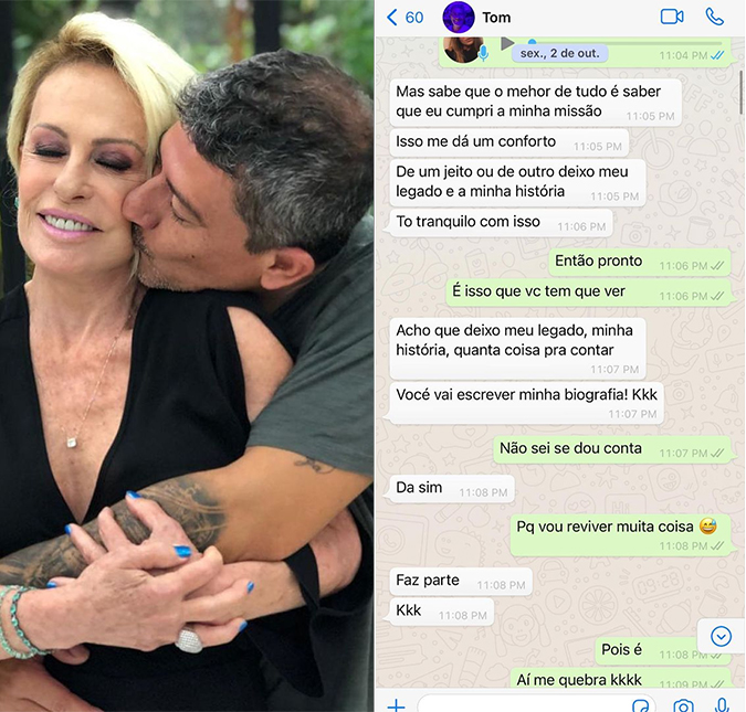 Um mês antes de morrer, Tom Veiga mencionou que havia <I>deixado o seu legado</I>: <I>Ele já estava pressentindo a partida</I>