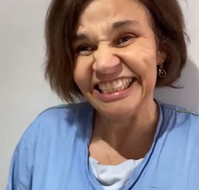 Após melhora, Claudia Rodrigues manda recado: - <I>Melhorou bastante tudo</I>