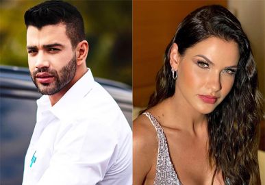 Gusttavo Lima nega que esteja usando aliança e Andressa Suita curte noitada com as amigas