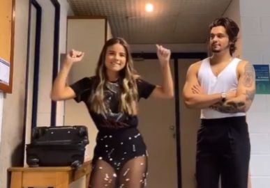 Luan Santana grava desafio ao lado de Giulia Be e fãs não perdoam, entenda!