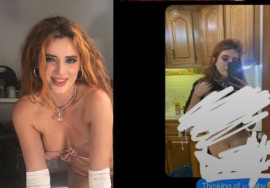 Ex-atriz da <i>Disney</i>, Bella Thorne revela que já enviou <i>nudes</i> por engano para sua mãe