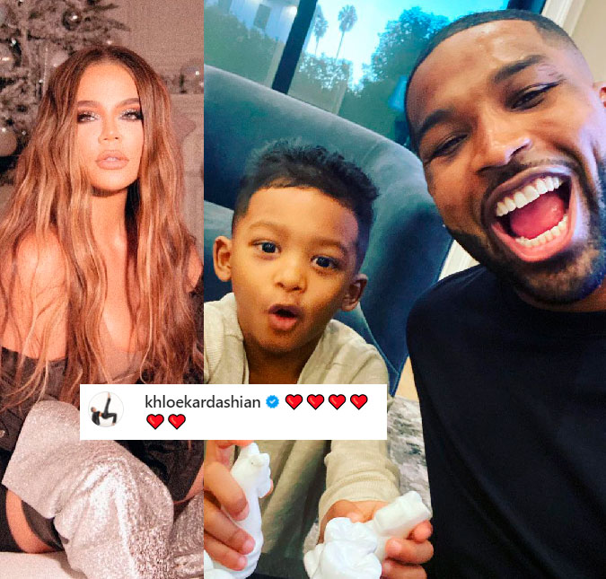 Fãs defendem Khloé Kardashian de comentários maldosos em foto de Tristan Thompson