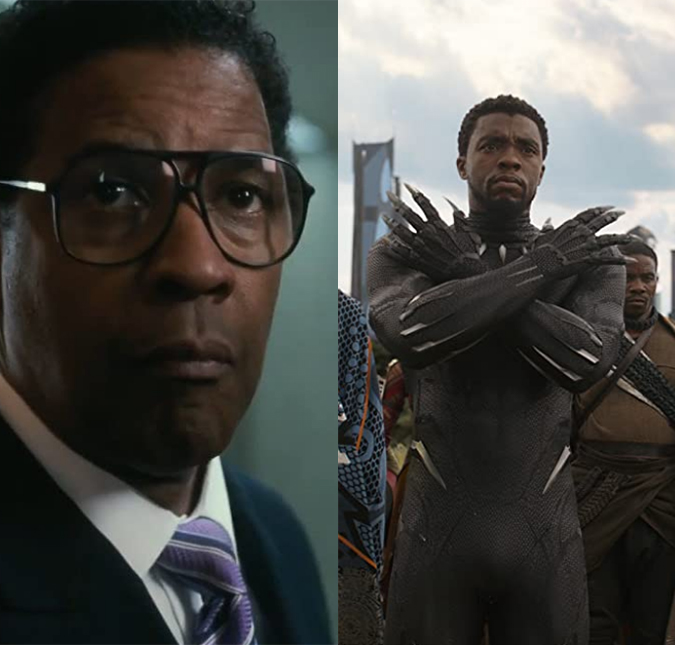 Denzel Washington disse para Chadwick Boseman, astro de <i>Pantera Negra</i>, se casar meses antes de sua morte, entenda