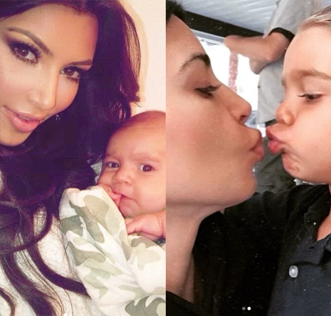Kim Kardashian revela que pediu para a irmã Kourtney induzir parto, entenda!