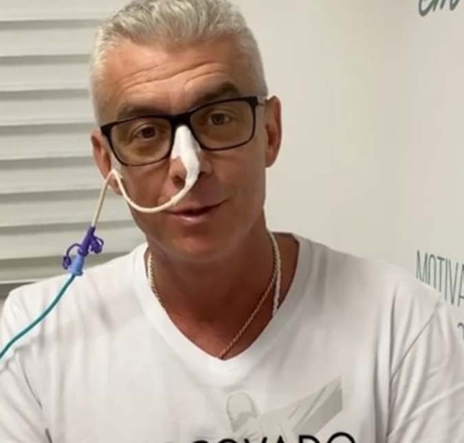 Marido de Ana Hickmann, Alexandre Correa deixa hospital após último dia de radioterapia