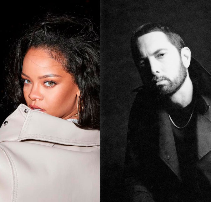 Eminem pede desculpas à Rihanna após fazer música em que dizia estar ao lado de Chris Brown