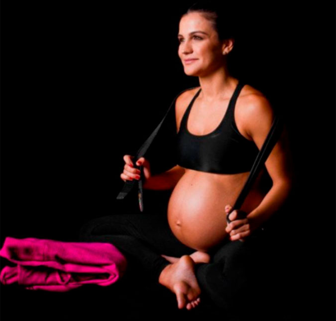 Esposa de Malvino Salvador, Kyra Gracie aparece lutando Jiu-Jitsu prestes a dar à luz