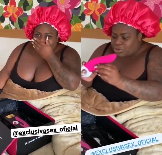 Jojo Todynho ganha produtos de <I>sex shop</i> e fica impressionada com potência do vibrador: <i>Que loucura</i>