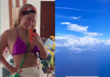 Marília Mendonça publica foto durante viagem à Bahia e chama atenção com barriga sequinha