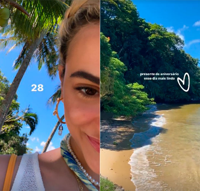 Bruna Marquezine e Rafa Kalimannn surpreendem Manu Gavassi com bolo de aniversário; veja!
