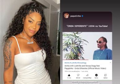 Ludmilla não se abala após novo <I>post</I> onde não é citada por Snoop Dogg e comemora sucesso de <I>Onda Diferente</I>; entenda