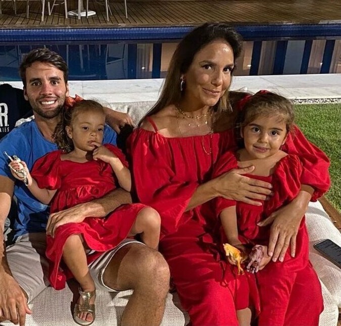 Ivete Sangalo posta vídeo fofo das filhas dançando o hit Rita, de Tierry: <i>Eu e o papai babando</i>