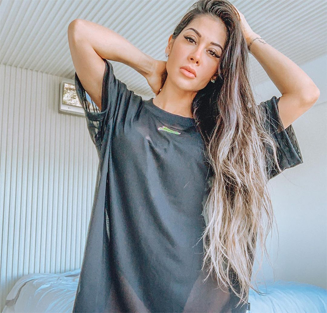 Mayra Cardi revela que ficou <I>feliz</I> com as declarações de Arthur Aguiar e diz que aceitou ajuda do ex-marido: <I>- Achei muito humano da parte dele</I>