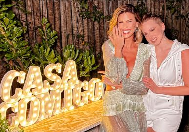 Vitória Strada compartilha vídeo de pedido de casamento de Marcella Rica no <i>Instagram</i>; confira!