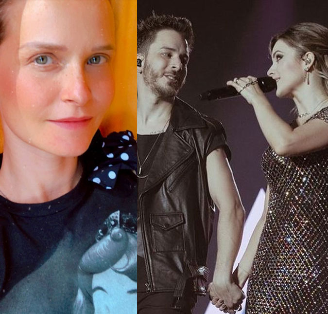 Fernanda Rodrigues conta como foi guardar segredo sobre turnê de Sandy e Junior e revela retorno para novelas