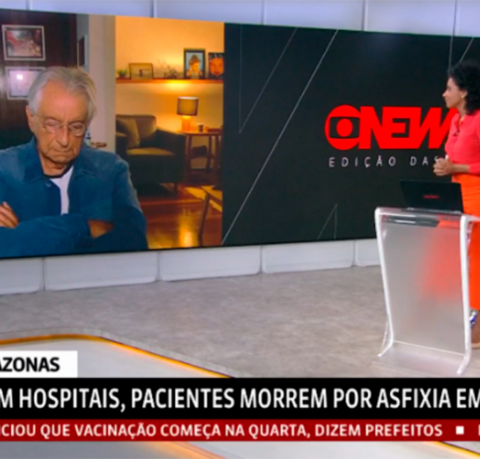 Jornalista Fernando Gabeira é flagrado dormindo durante programa ao vivo e repercute na <i>web</i>