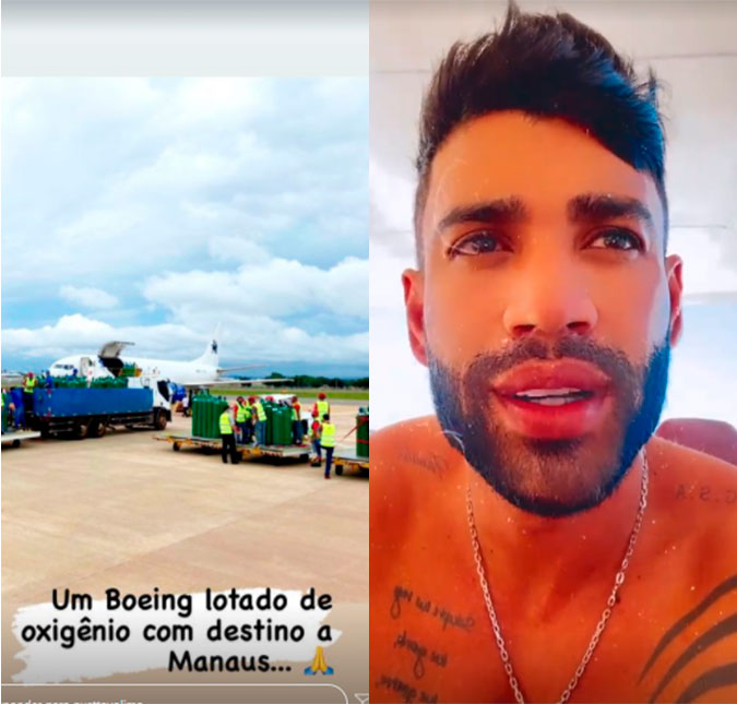 Gusttavo Lima, Demi Lovato, Whindersson Nunes, fãs de <i>K-pop</i>...Veja quem mais se mobilizou por Manaus