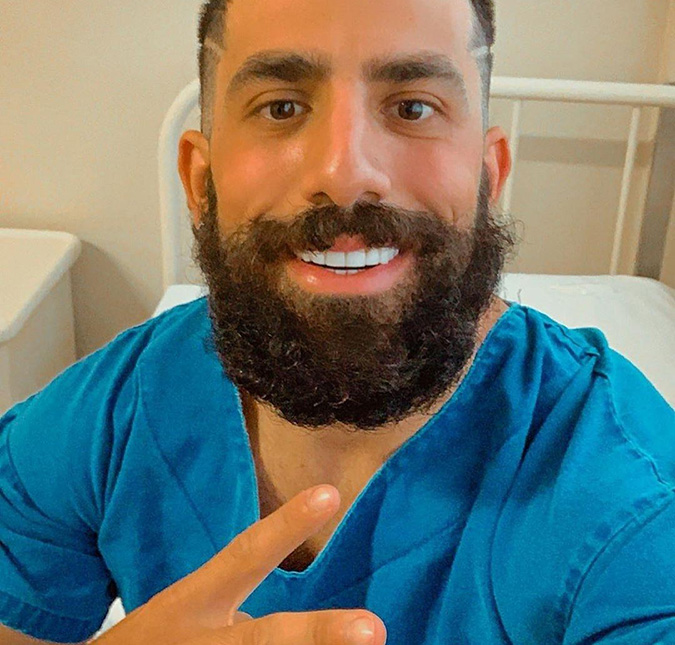 Kaysar relata cirurgia no nariz que deu errado: <i>Consegui respirar bem por um mês</i>