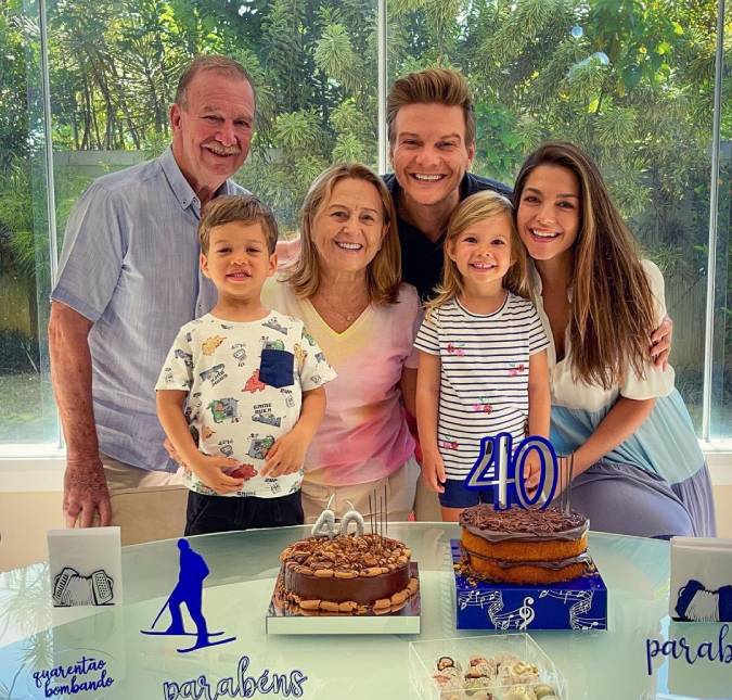 Thais Fersoza faz festa surpresa para celebrar os 40 anos de idade de Michel Teló!