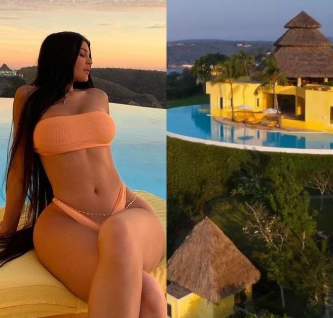 Kylie Jenner está passando férias em casa de luxo no México com diária de 39,5 mil reais, saiba mais!