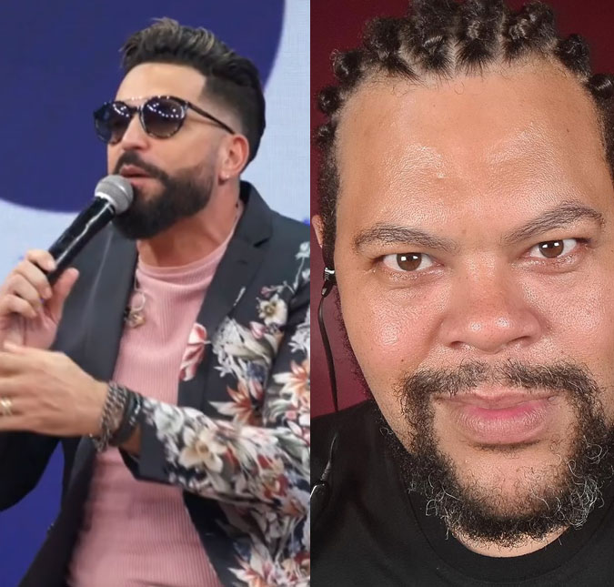 No <i>Altas Horas</I>, Latino comete gafe ao dizer que Babu Santana é o <i>Tim Maia brasileiro</I>