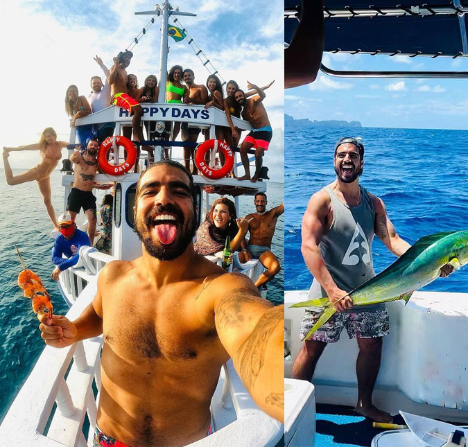 Caio Castro é detonado nas redes sociais após fotos polêmicas em Fernando de Noronha, entenda!