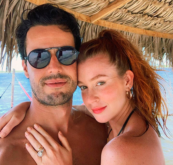Ex-marido de Marina Ruy Barbosa é visto em restaurante com duas mulheres - e uma delas usava sandália da atriz; entenda!