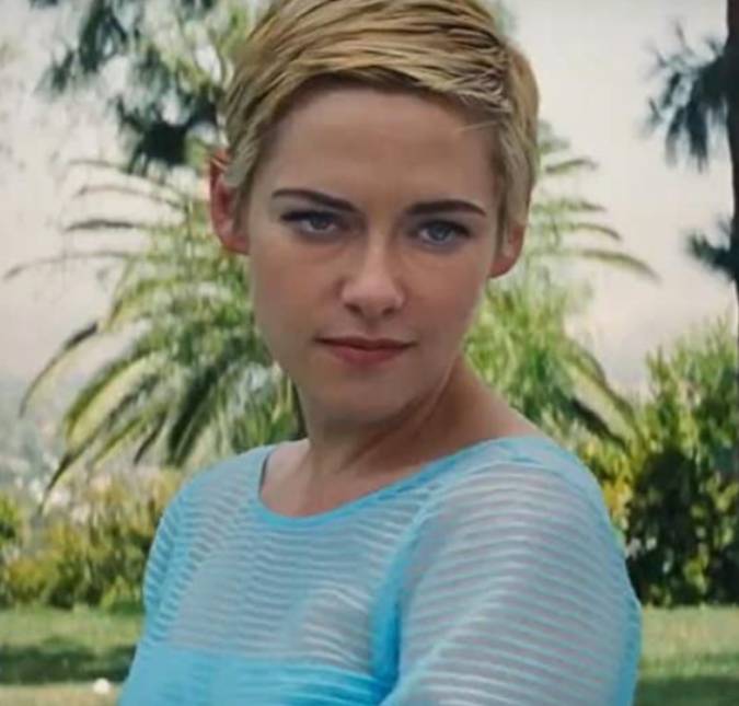 Kristen Stewart aparece caracterizada como Lady Di pela primeira vez - e <i>web</i> surta!