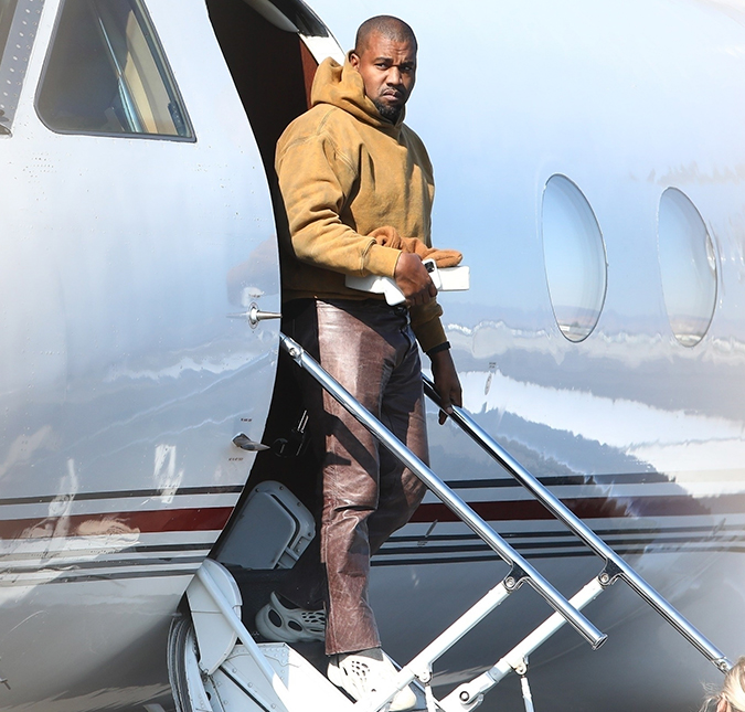Kanye West é fotografado pela primeira vez desde os rumores de separação de Kim Kardashian