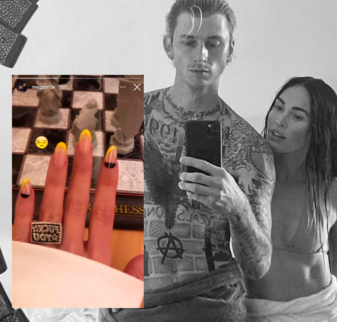 Após boatos de noivado, Megan Fox debocha em <i>Stories</i>, entenda!