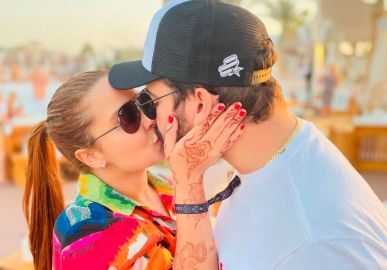 Maiara compartilha momento romântico com Fernando em Dubai. Veja como está sendo a viagem do casal!