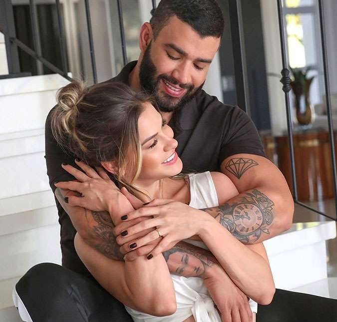 Andressa Suita diz que não vai rotular relacionamento com Gusttavo Lima e dispara: - <i>Foi bom meu casamento ter chegado ao fim naquele momento</i>