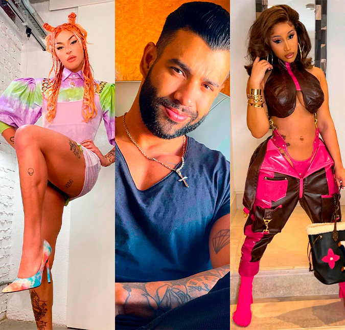 Gusttavo Lima lança álbum, Cardi B mostra novo <i>single</i> que tem clipe com beijão... Confira os lançamentos musicais da semana!