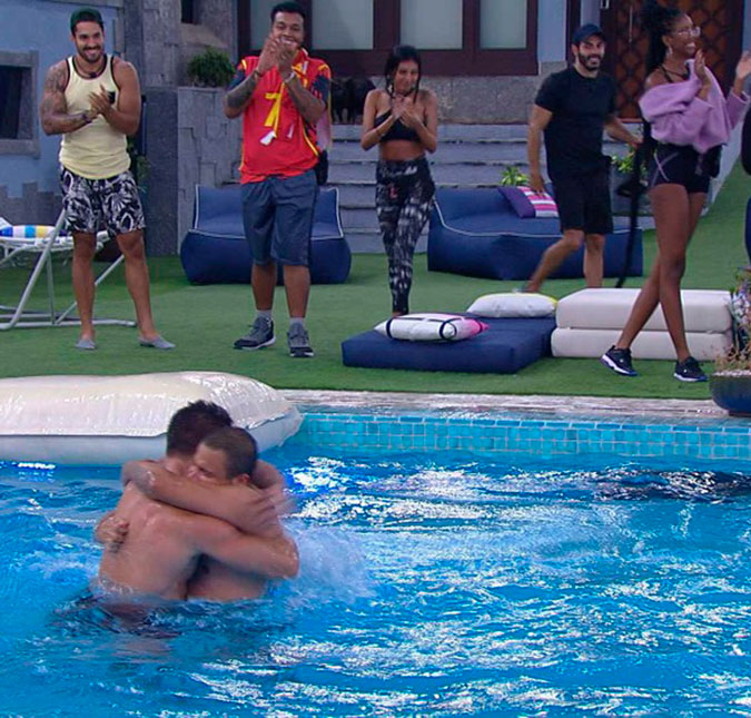 Projota e Arthur são os últimos a deixarem a prova do líder no <i>BBB21</i>