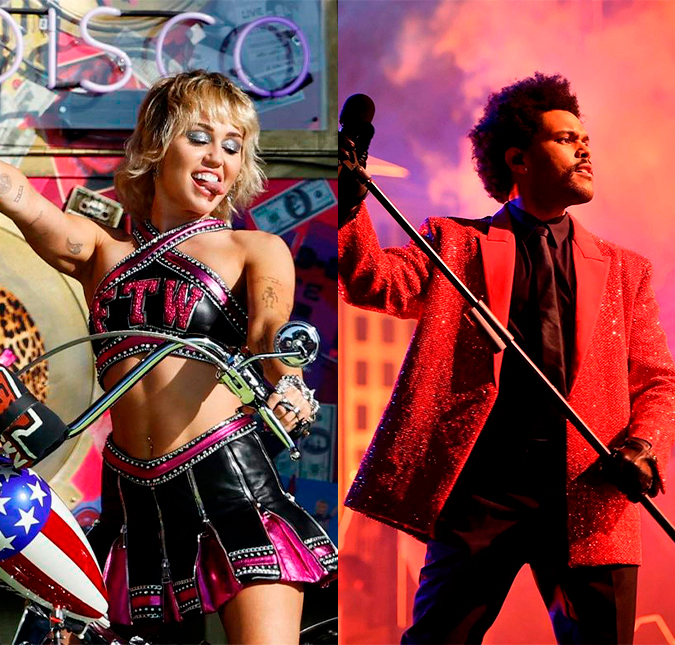 Trailers inéditos e <i>shows</i> de Miley Cyrus e The Weeknd: saiba tudo o que rolou no <i>Super Bowl 2021</i>!