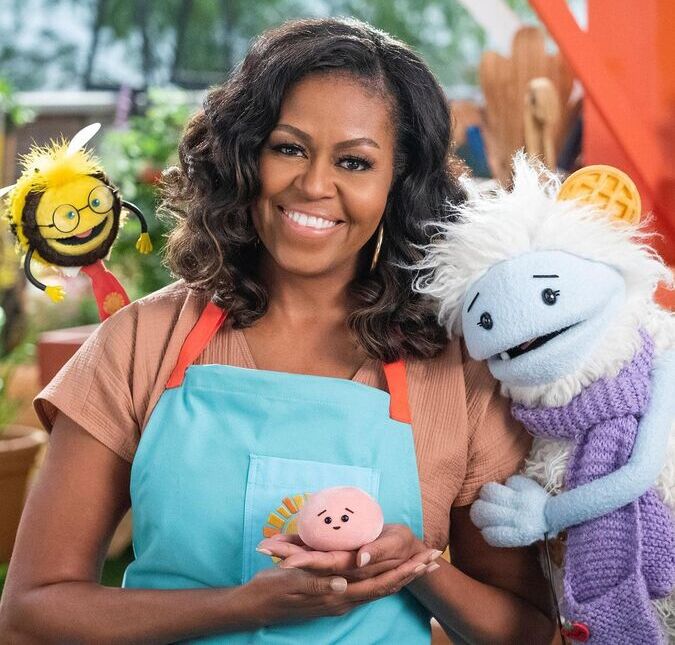 Michelle Obama fará programa infantil na <i>Netflix: Waffles + Mochi</i>