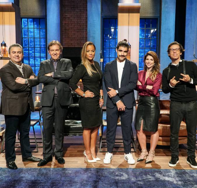 Exclusivo: veja foto de Caio Castro como apresentador de episódio inédito da quinta temporada de <i>Shark Tank Brasil</i>!