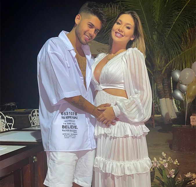 Zé Felipe erra tempo de namoro com Virginia Fonseca e Fátima Bernardes declara: - <i>Achei que ia descobrir uma bomba</i>