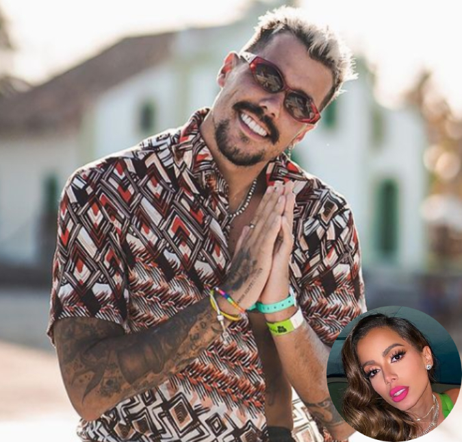 Lipe Ribeiro tenta roubar beijo de Anitta durante <I>reality show</i>