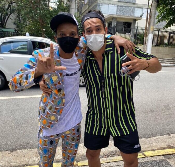 Lucas Penteado e Arcrebiano Araújo se encontram após participação no <i>BBB21</i>