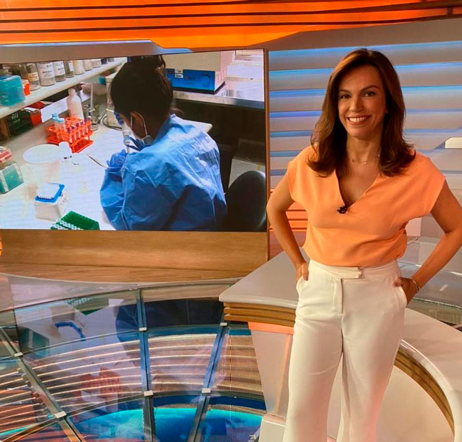 Ana Paula Araújo se ausenta do <i>Bom Dia Brasil</i> após descobrir morte do pai