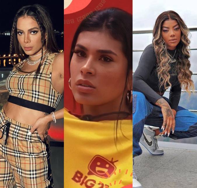 Anitta pede para Pocah voltar a dormir enquanto fãs brincam sobre Ludmilla fazer <i>show</i> no <i>BBB21</i>; entenda!