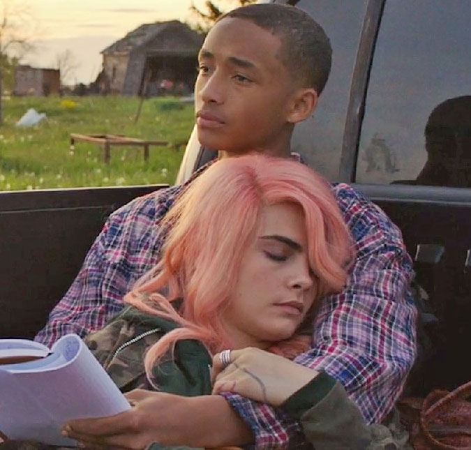 Novo casal? Jaden Smith e Cara Delevingne são clicados se beijando